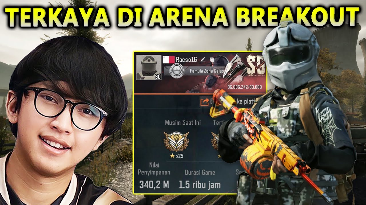 340 JUTA KOEN !! REVIEW SALAH SATU AKUN PALING KAYA DI ARENA BREAKOUT! BELI APAPUN GAK PAKE MIKIR