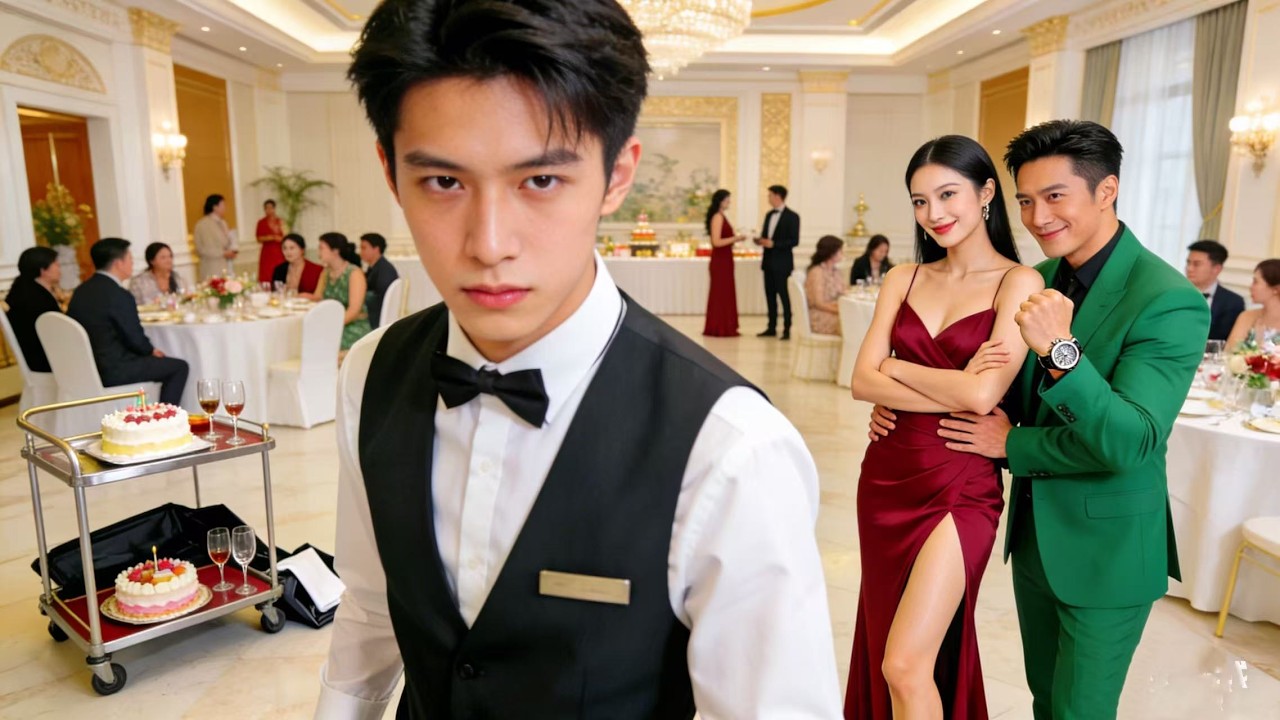 【FULL】我假扮成服務生給生日妻子驚喜，她卻在宴會上當眾出軌，不裝了！果斷離婚，一個電話凍結她所有財產，前妻後悔莫及跪求原諒！ #短劇 #逆襲 #爽文 #王权剧场