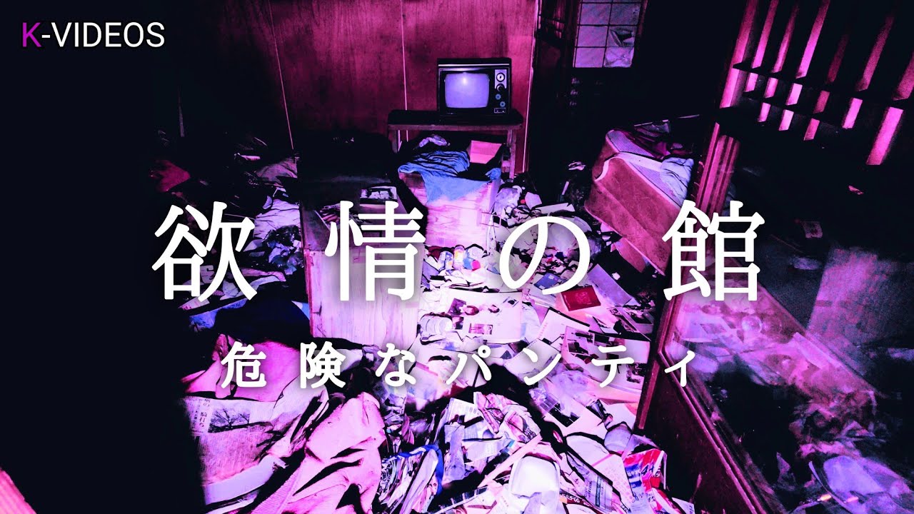 夜の廃墟探索　夜逃げ物件？　性欲にまみれた住人の跡が残る共同住宅廃墟　欲情の館　放置されたゴミとヤバいパンティ　後編