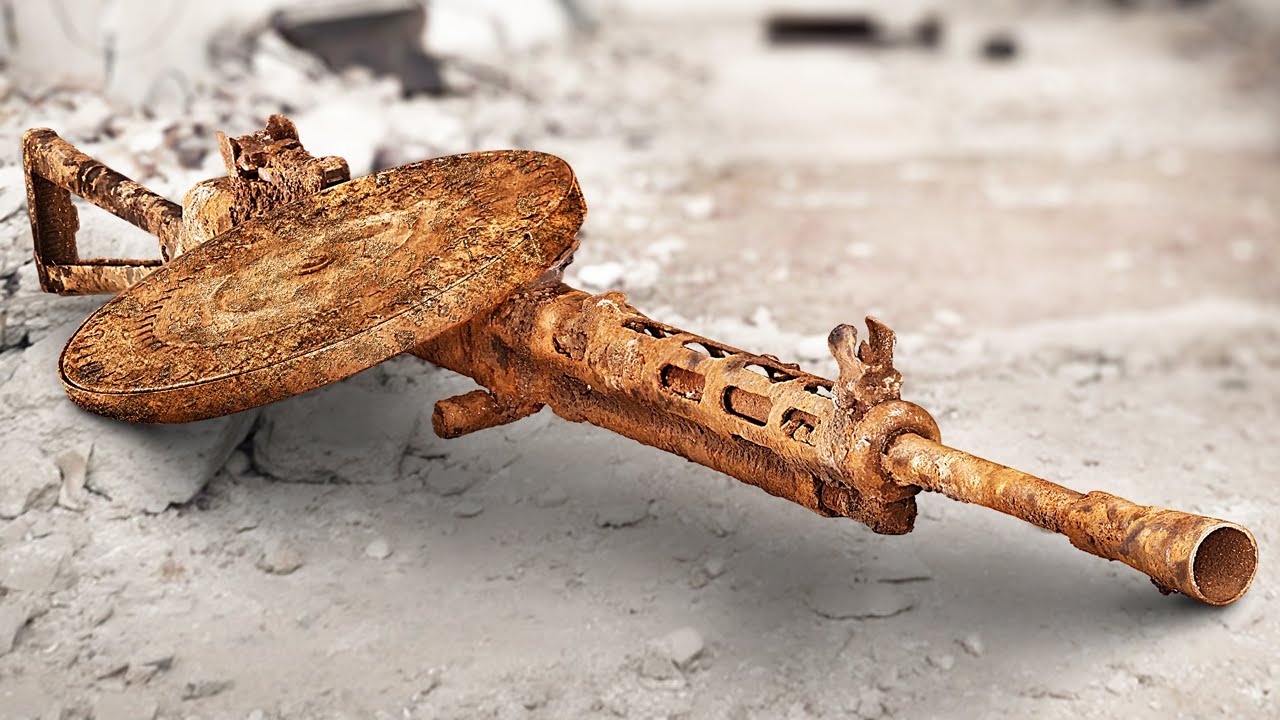 DP-27 1929 | Old Machine Gun Restoration