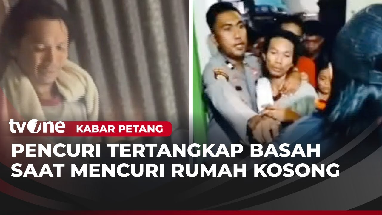 Tak Berkutik, Pencuri Terpergok Sembunyi di Plafon Rumah Warga | Kabar Petang