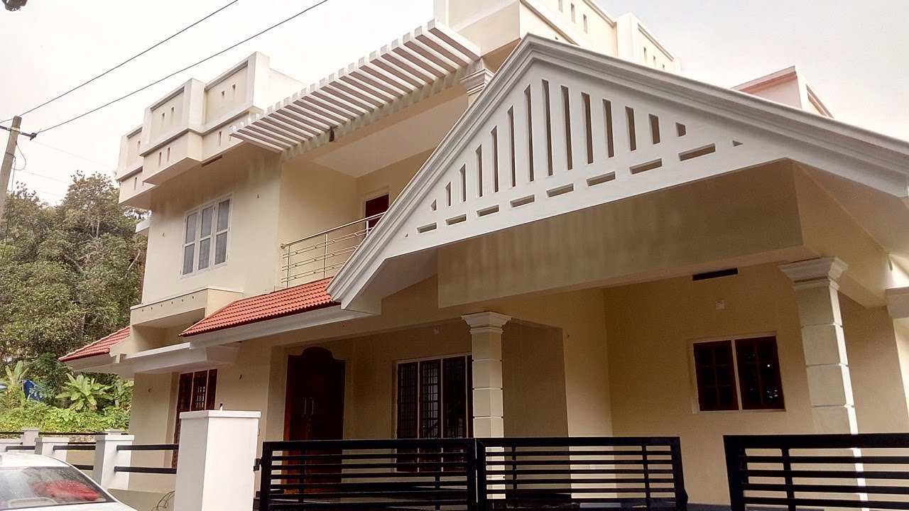 6cent 2000 sqft 4 bhk-60 Lakhs New House Villa for sale in Kerala cochi ernakulam Near Airport