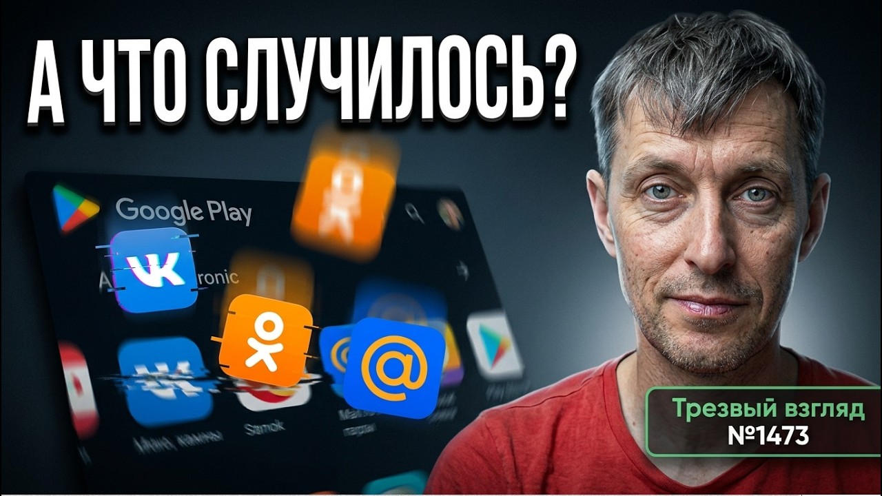 VK и MAX и др   снесены из Google Play.   Оценка текущей обстановки
