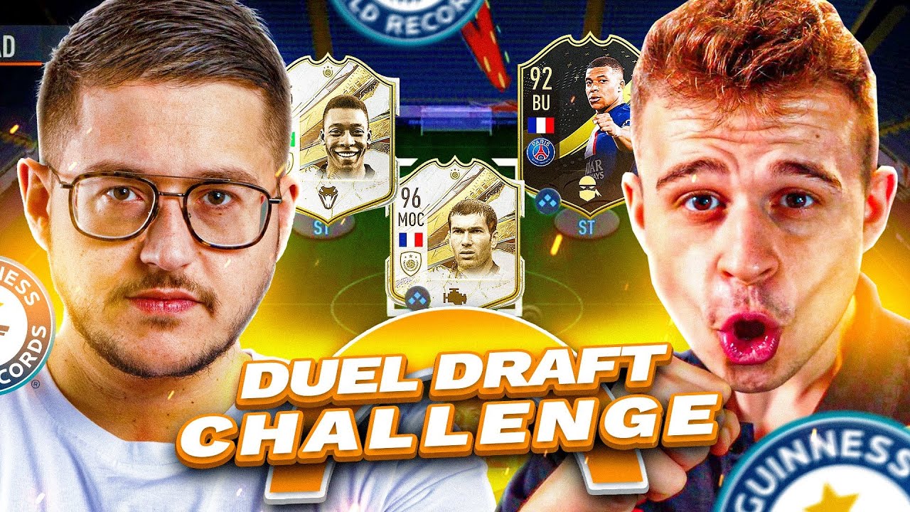 DUEL DRAFT CHALLENGE vs @yomax (2 DRAFTS LÉGENDAIRES) sur FIFA 23 !