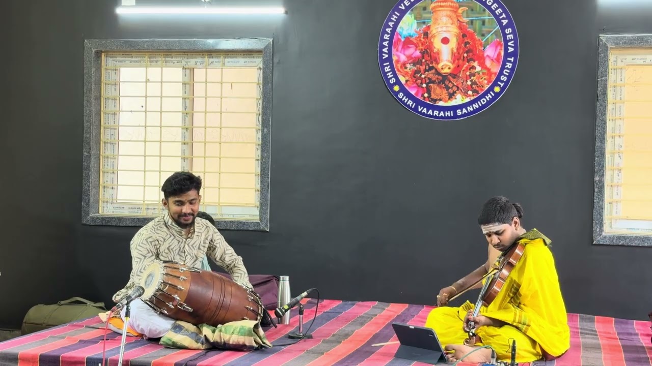 Saroja Dalanetri (Śyāma Śāstry) | Soulful Sankarabharanam Violin | Vasu Sastry & Yashwanth Hampiholi
