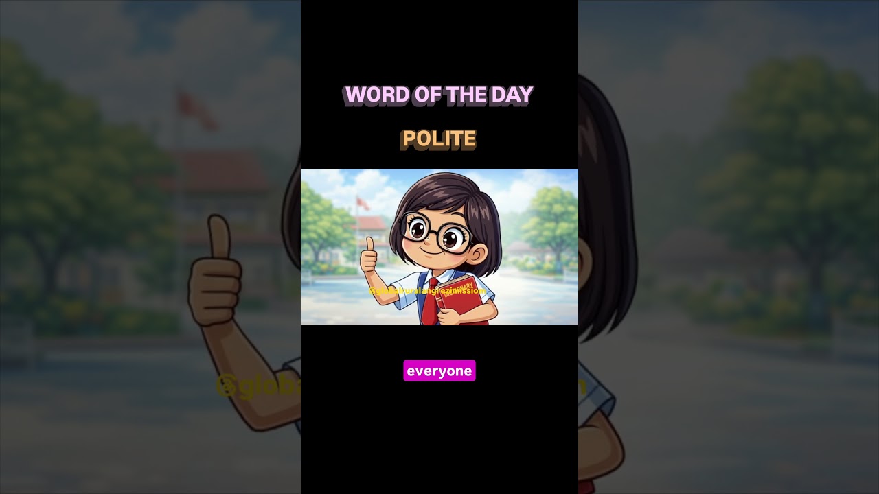 Word of the Day | POLITE