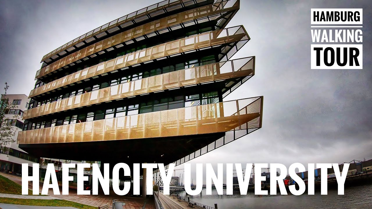 Hafencity University 4K60 UHD - Hamburg Walking Tour