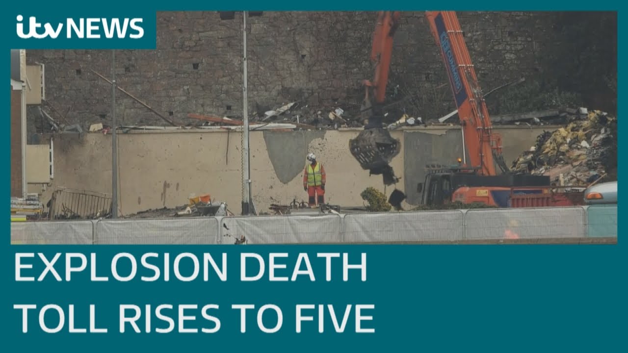 St Helier: Five dead and four still missing after block of flats destroyed in explosion | ITV News
