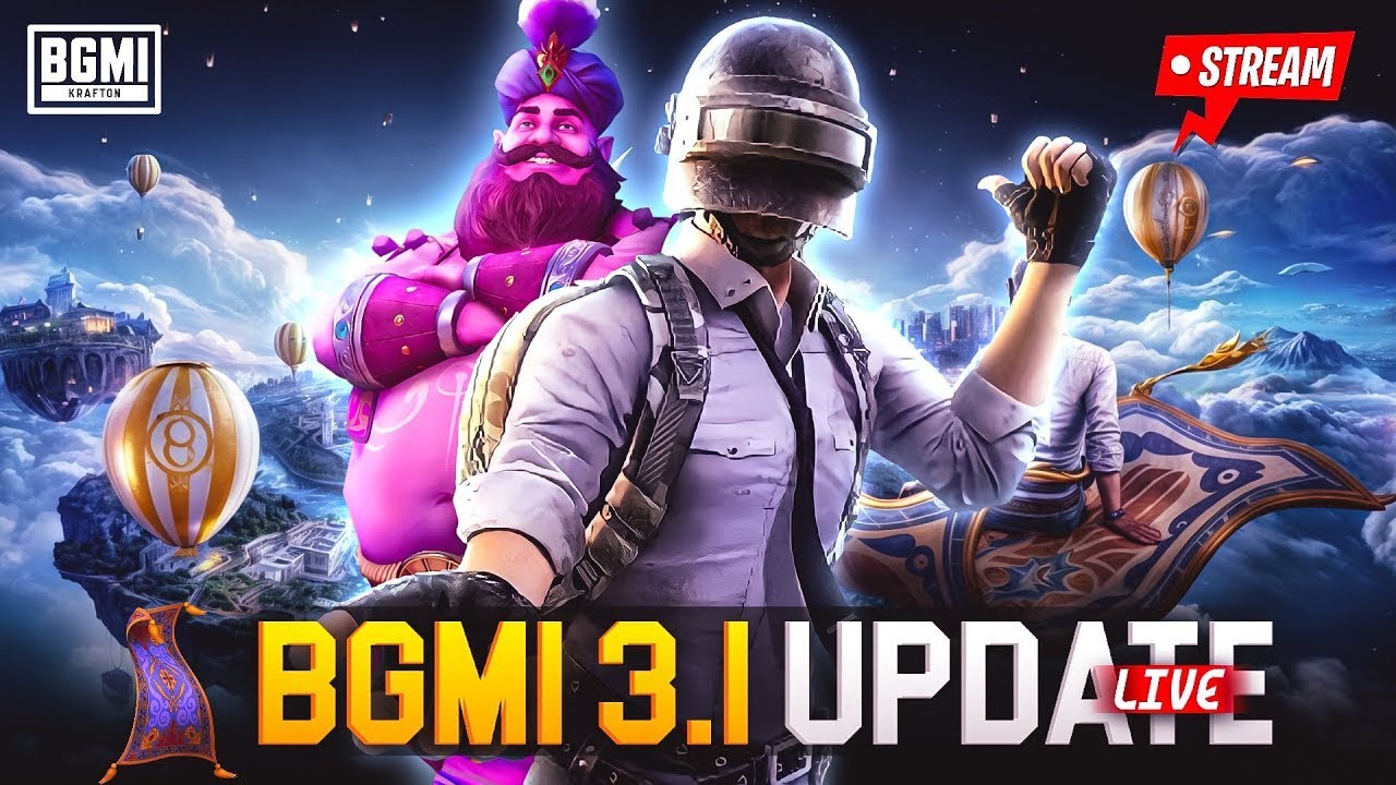 BGMI 3.1 IS BACK guys😱 💥🔥 #bgmilive #live #gaming #mobilegaming #viral #bloodysweet