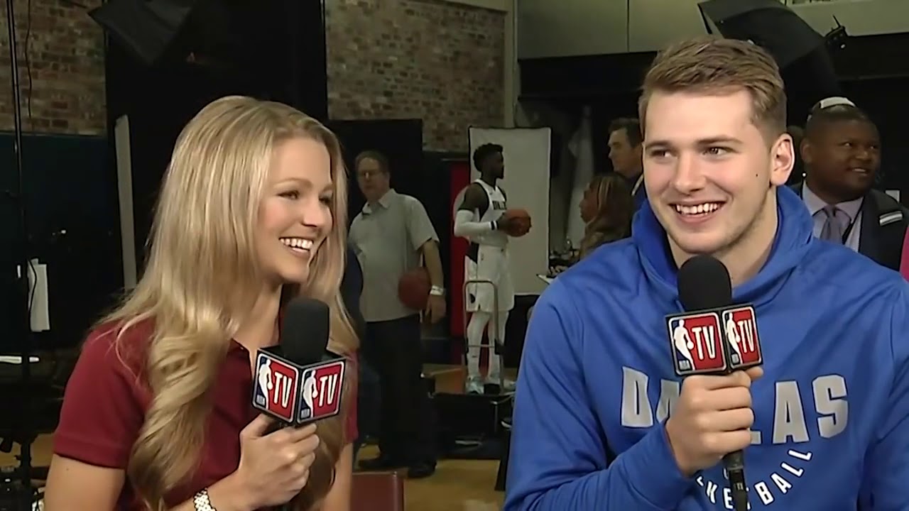 Dallas Mavericks Media Day Interview LUCA DONCIC 2018-19 NBA Season