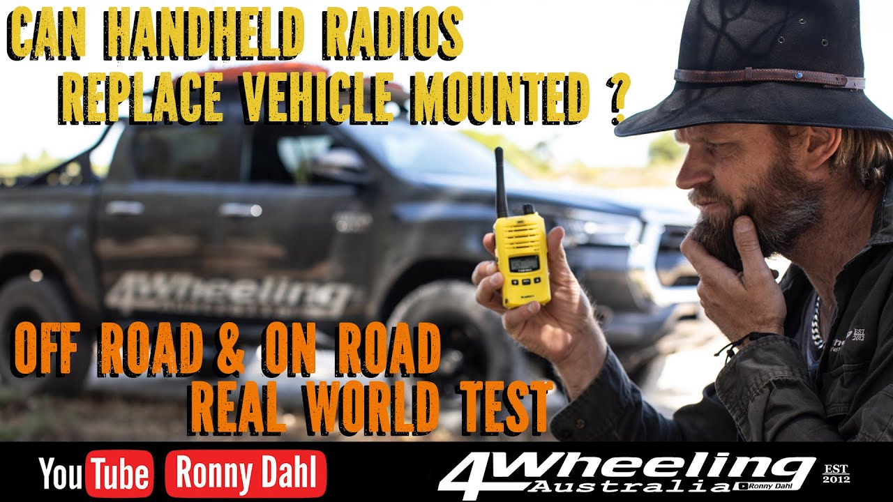 CAN A HANDHELD RADIO REPLACE A VEHICLE MOUNTED RADIO??  Real world testing OFF-ROAD and ON-ROAD