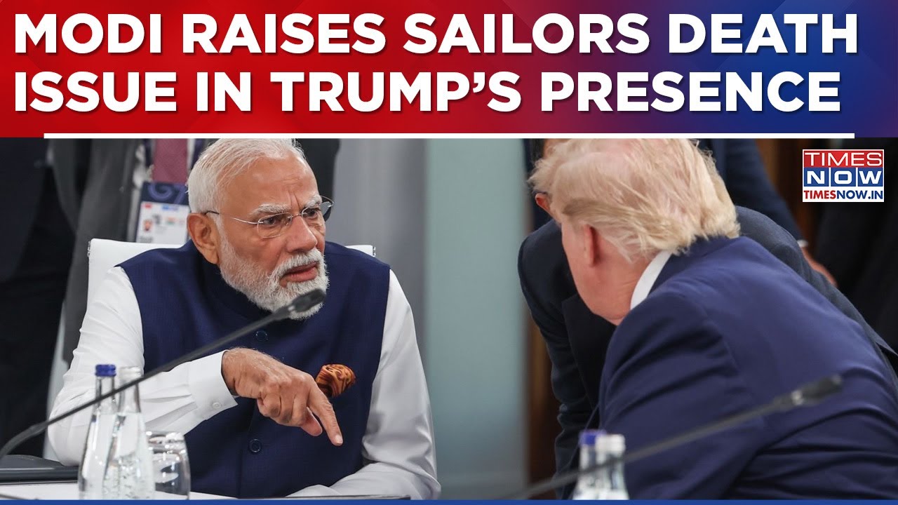 In Trump's Presence, PM Modi Raises Indian Sailors' Deaths Issue, Gives This Strong Message At G7
