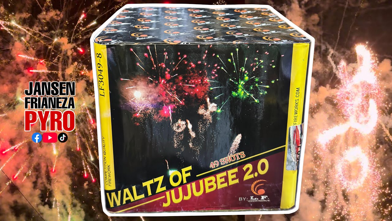 Waltz of Jujubee 2.0 49 shots by Leegendary Fireworks | New Year 2026 Philippines 