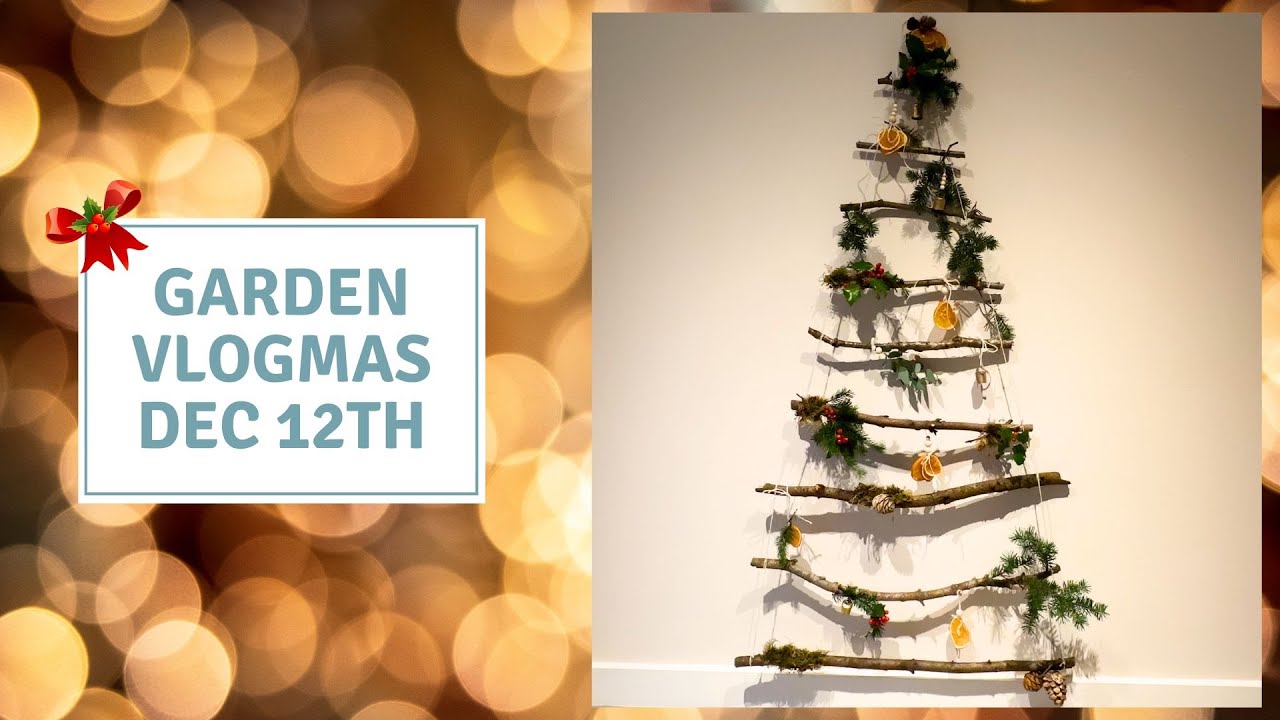 DIY Wall Hanging Twig Tree / Vlogmas 2023// Cottoverdi