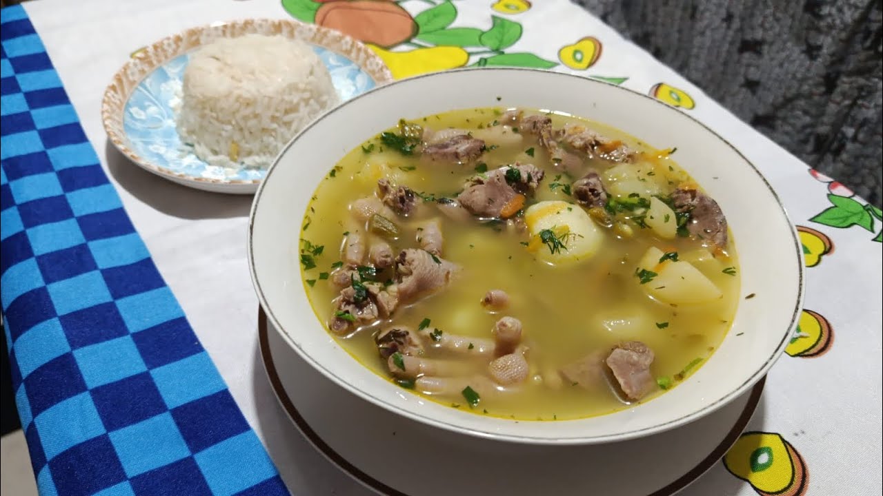 COMO PREPARAR UN DELICIOSO CONSOME A MI MANERA / NUBIA RECETAS FÁCILES.