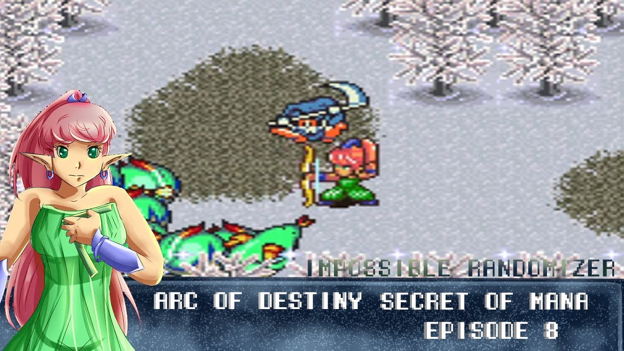 Secret Of Mana - Невозможная сложность, открытый мир, рандомизатор - - 8 - Змеиный путь!