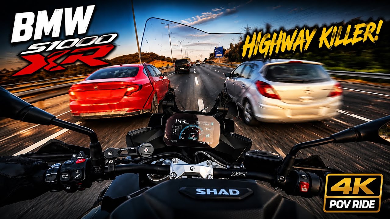 Bmw S1000XR / Pov Ride // Highway Killer #bmw #s1000xr 