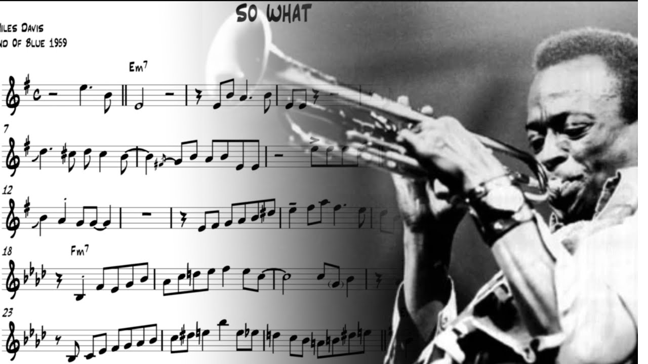Miles Davis So What Trumpet Solo Transcription