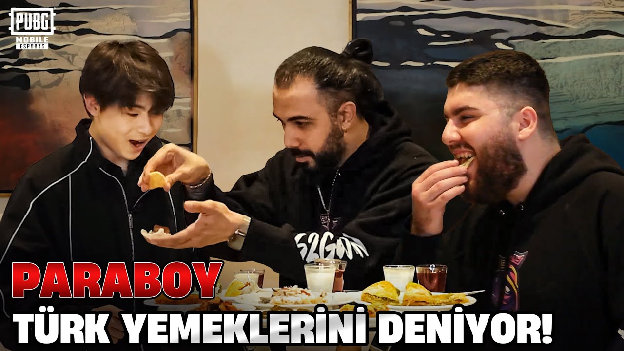 PARABOY'A TÜRK YEMEKLERİNİ @BarsG VE SYLAS İLE BİRLİKTE TATTIRDIK! 😋