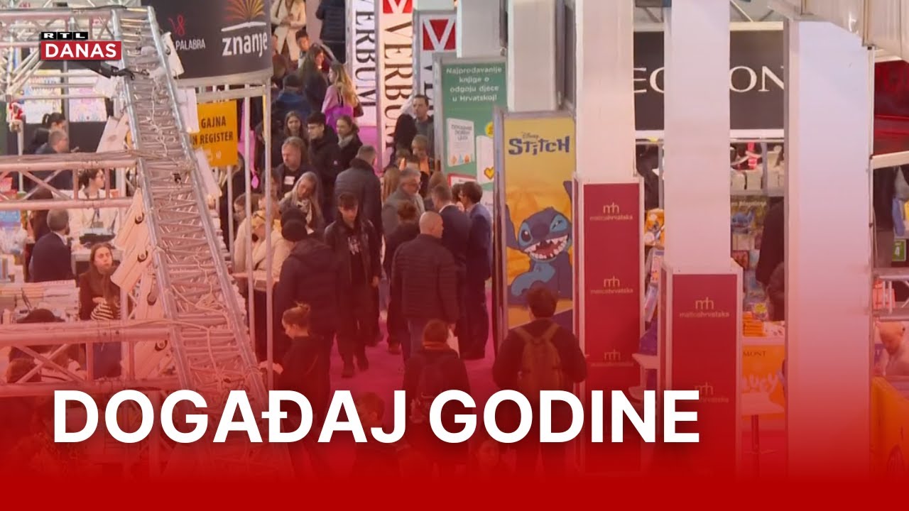 Počeo je Interliber! Bili smo na otvaranju i doznali što Hrvati najviše vole čitati | RTL Danas