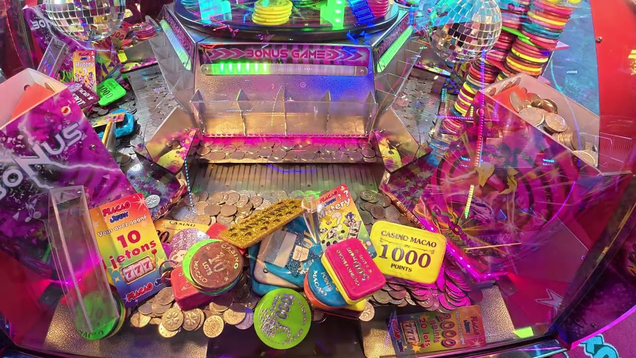 Avalanche de point chez Macao jeux à la foire du trône 2/3 s1