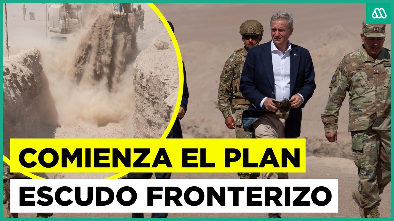 Comienza el plan escudo fronterizo: Contempla construcción de zanja y muro