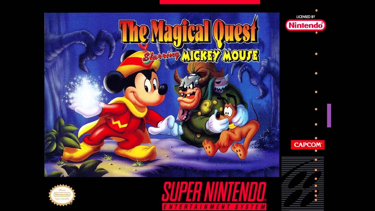 The Magical Quest Starring Mickey Mouse - Dark Forest (SNES OST)