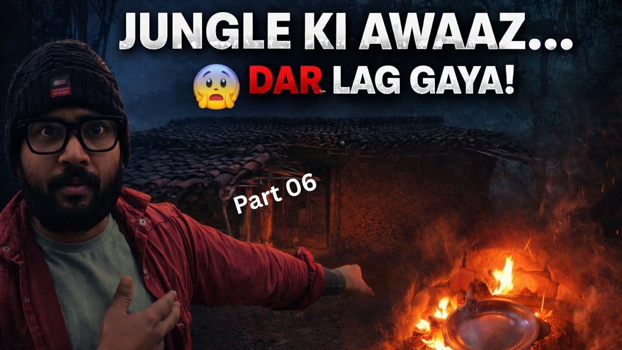 Cooking Dinner in Fear 😨🔥 | Jungle Sounds Got Too Close | Haunted Survival Ep 06 | Sam Hikes India