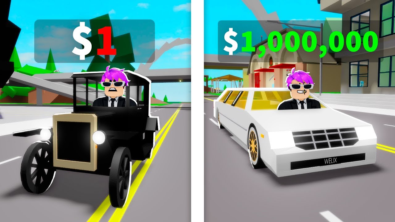 LIMOSINE DE $1 vs $1 000 000 no BROOKHAVEN!