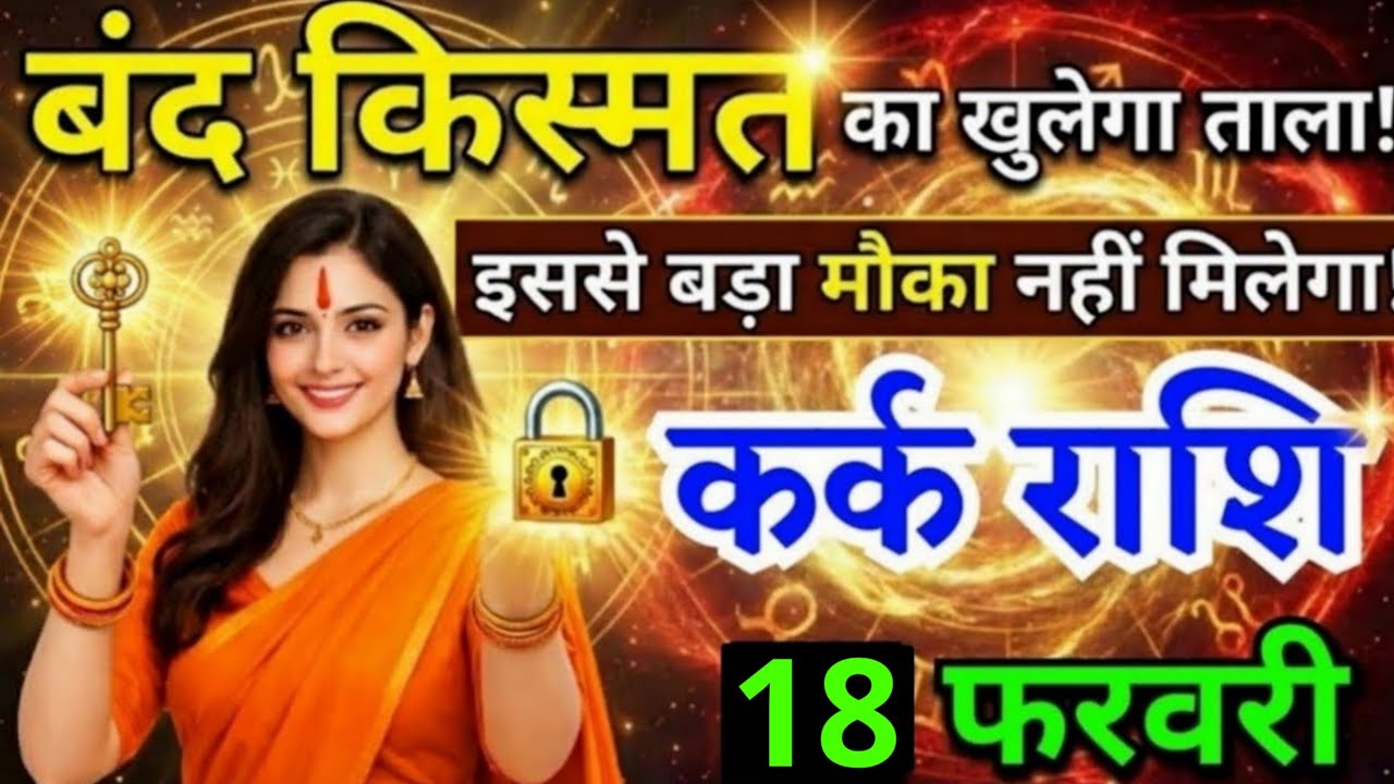 16 फरवरी, कर्क राशि वालों बंद किस्मत का खुलेगा ताला, Kark Rashi, Aaj Ka Rashifal