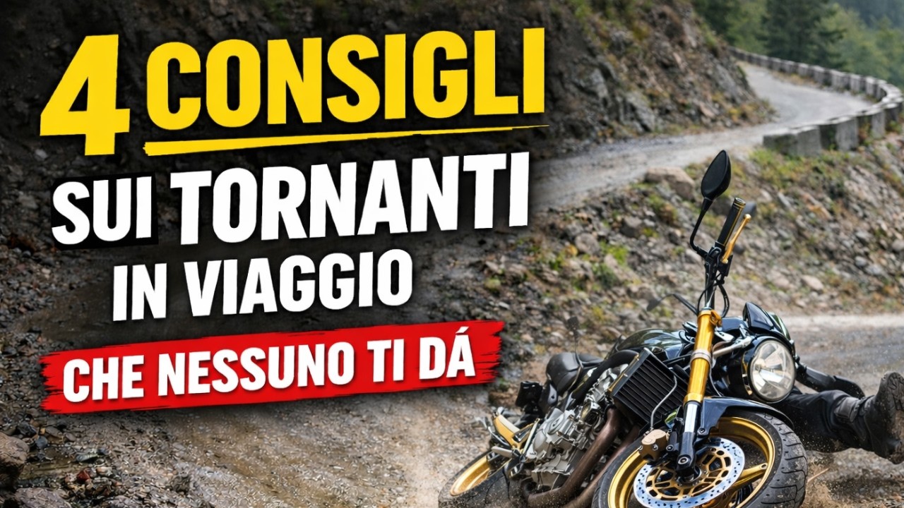 4 Consigli sui TORNANTI in viaggio che nessuno ti dà #rm7ride #motovlog #tutorial
