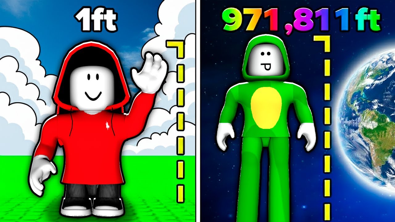 Roblox but EVERY second JJ and Mikey LEGS GROW in Roblox! Maizen