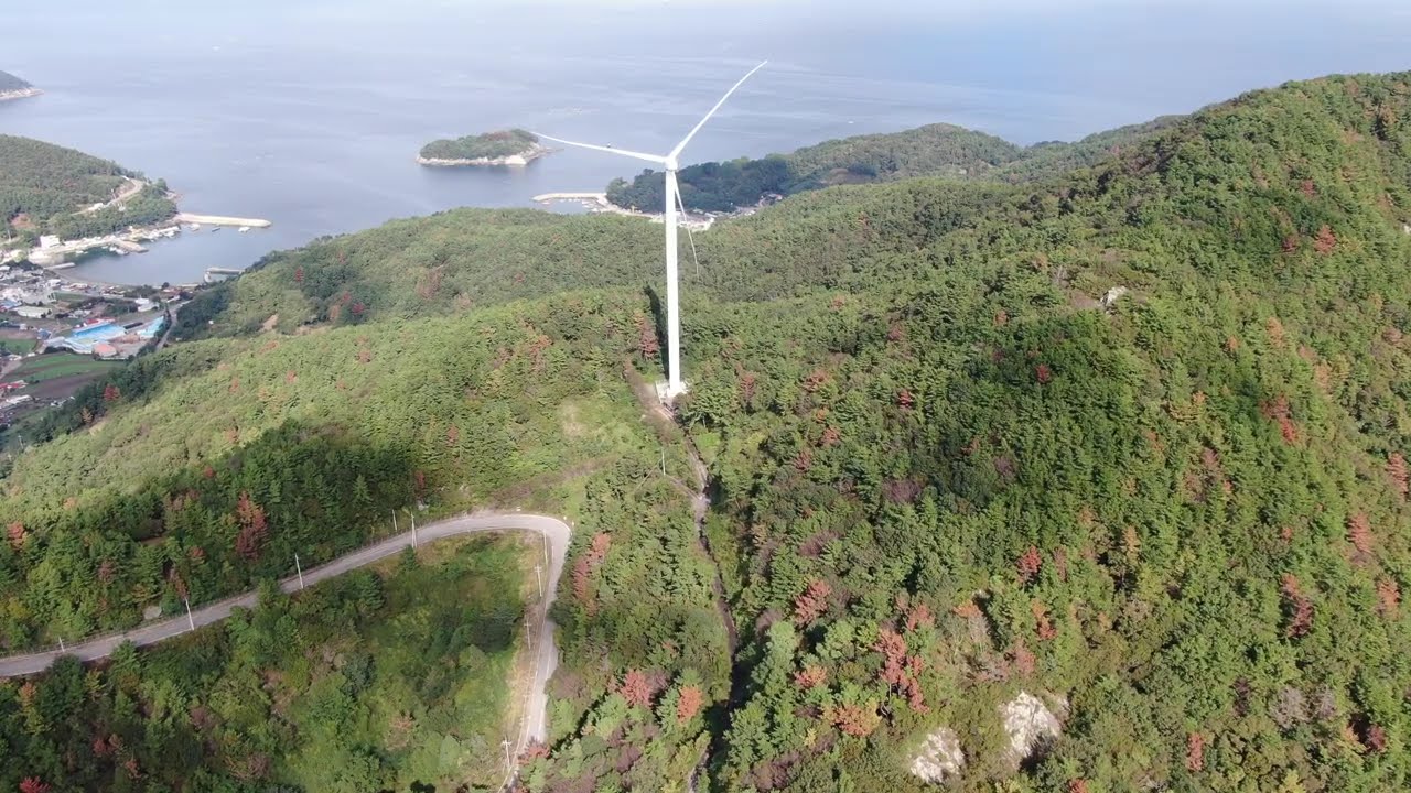 돌산 풍력발전기 매빅2