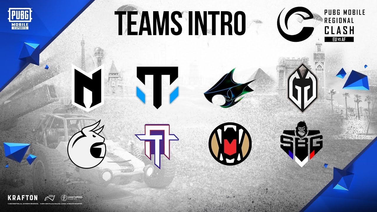 2023 PMRC EU vs AF | Team intro Europe
