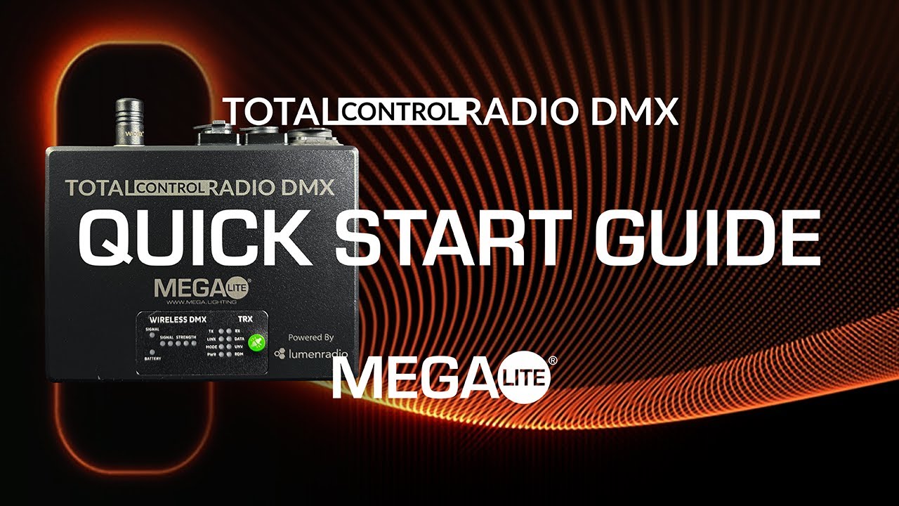Total Control Radio DMX How To Video