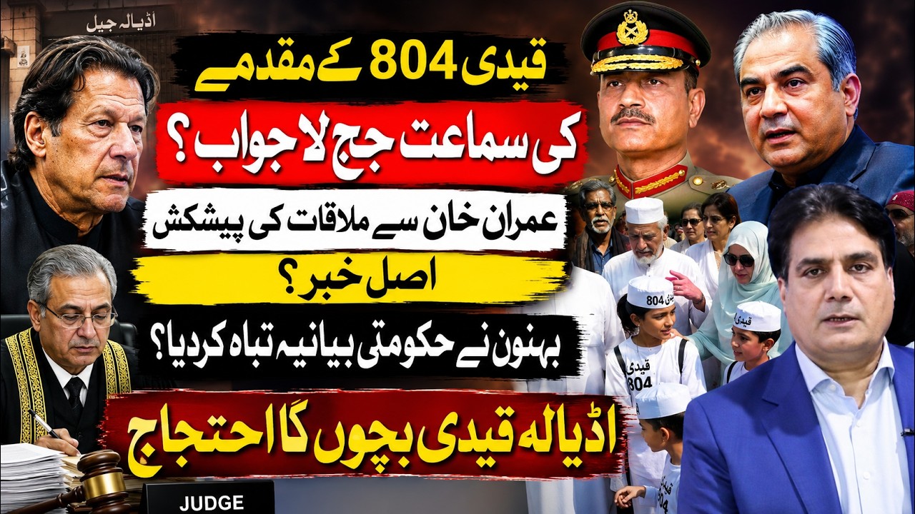 Real Story Behind the Meeting | Prisoner 804's Hearing, Government Narrative & the Adiala Protest