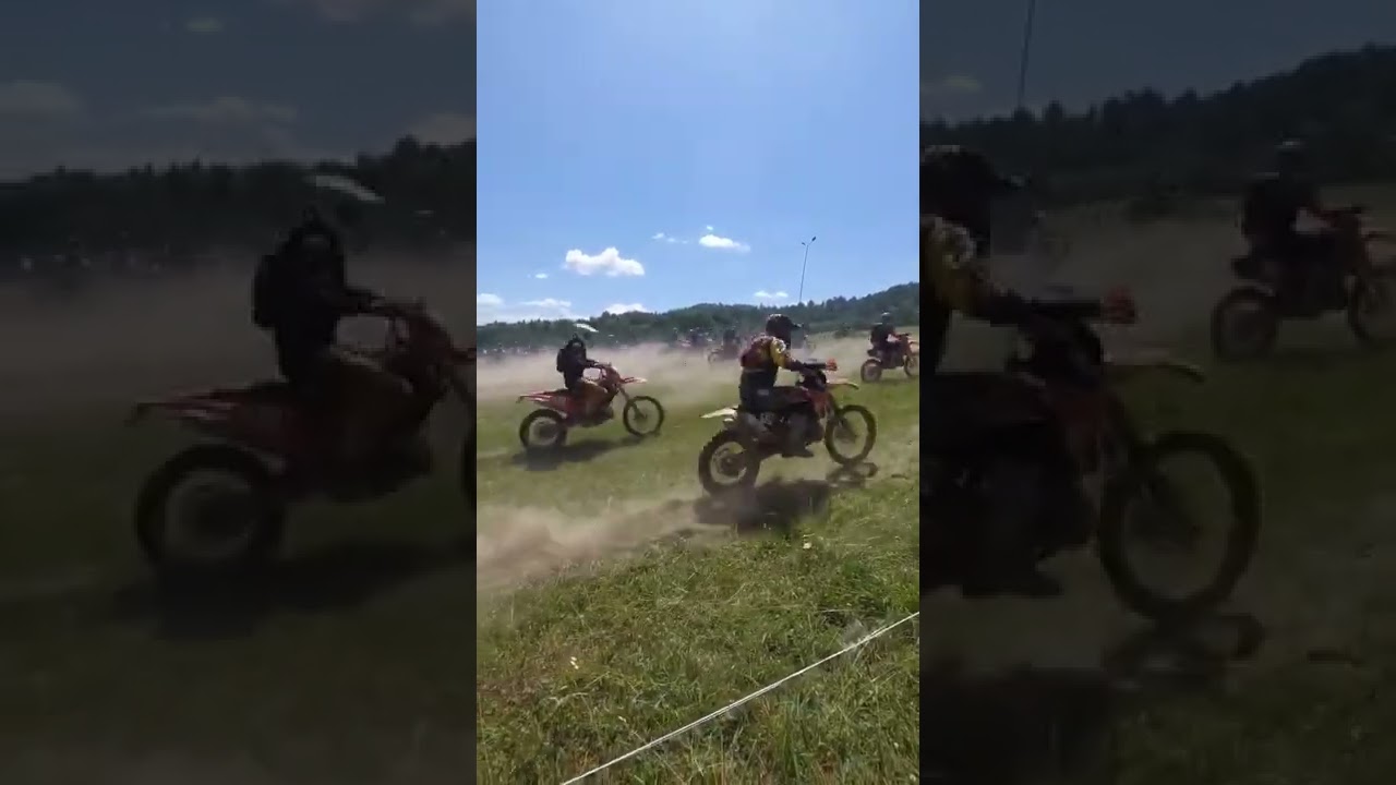 Arracanda Trilh&atilde;o! Muitas motos #shorts #moto #trilha #satisfying #engine #power #dirt #jump