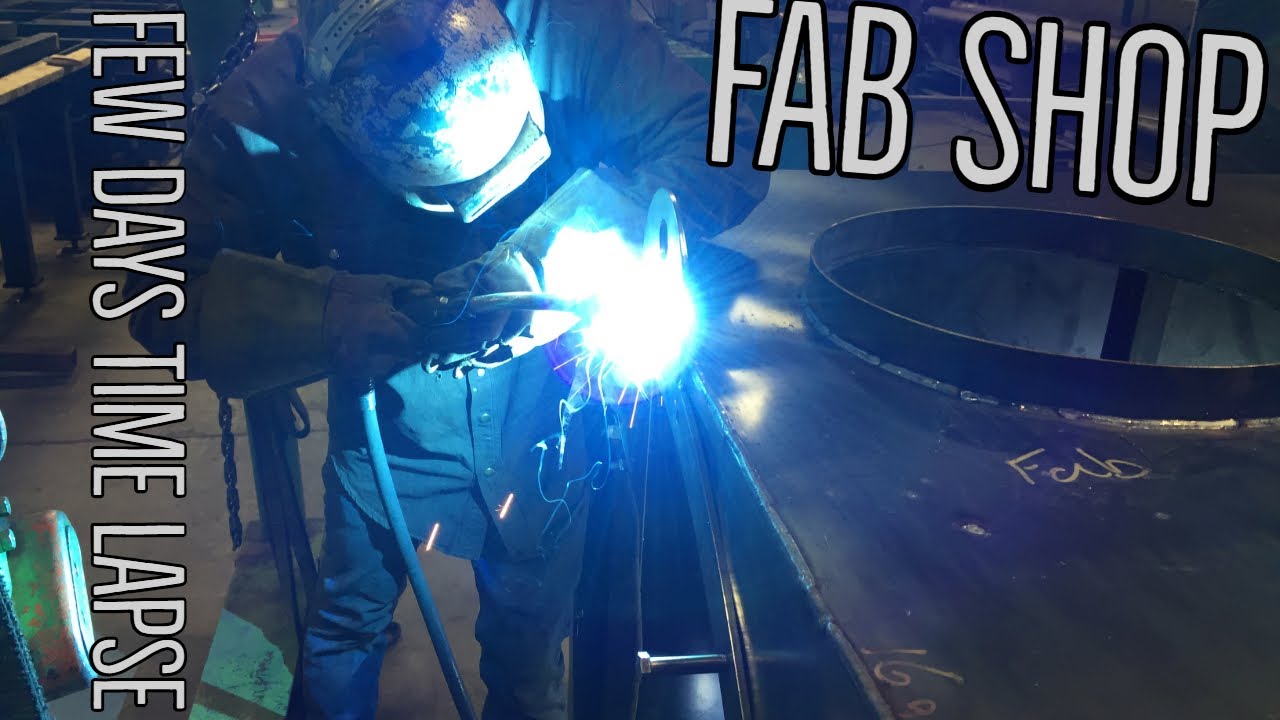 Few days in a Welding shop TIME LAPSE