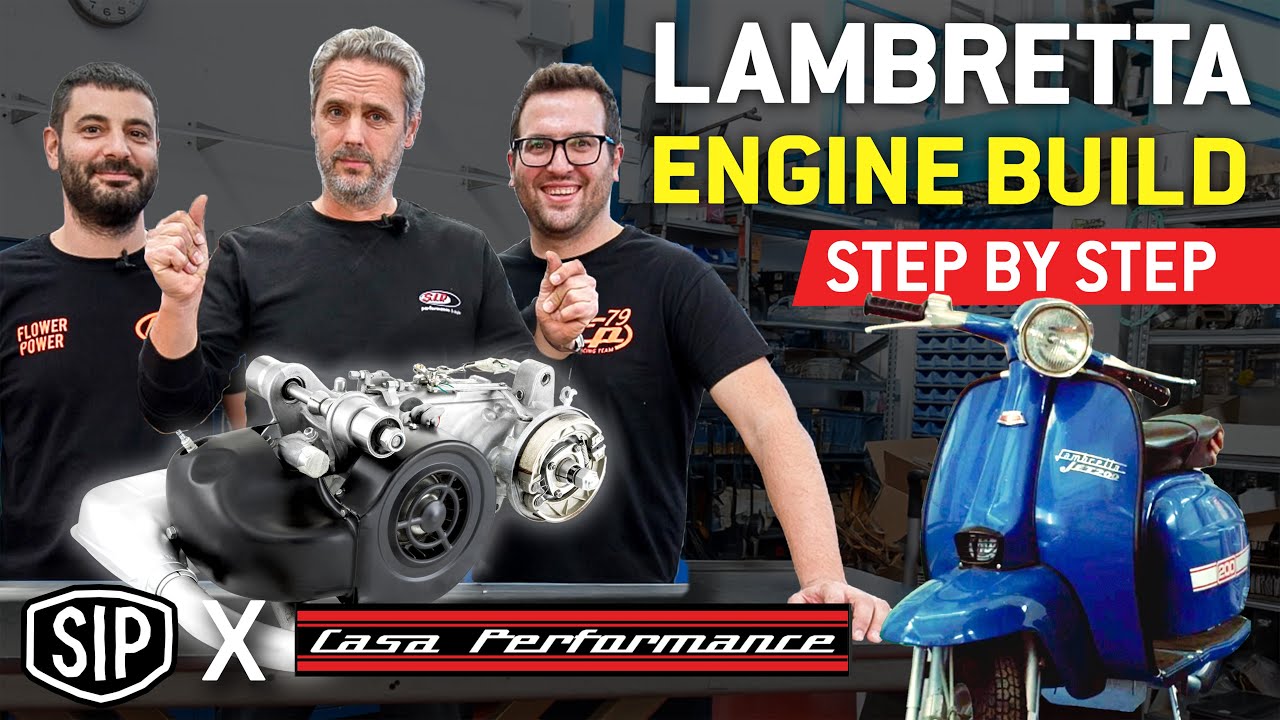 Lambretta Engine Build - With Improvements and Updates from Casa Performance