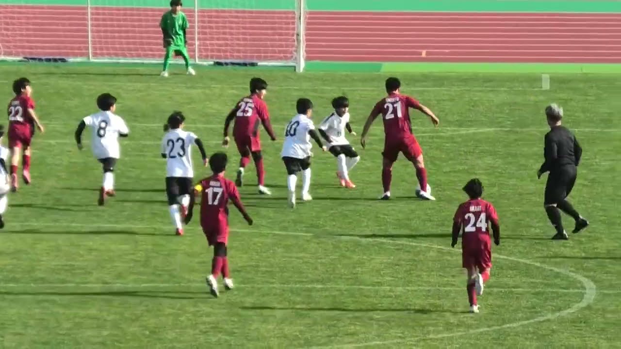 決勝 前半KNJ vs 成徳 2025年度神戸市少年サッカーリーグ東地区２B