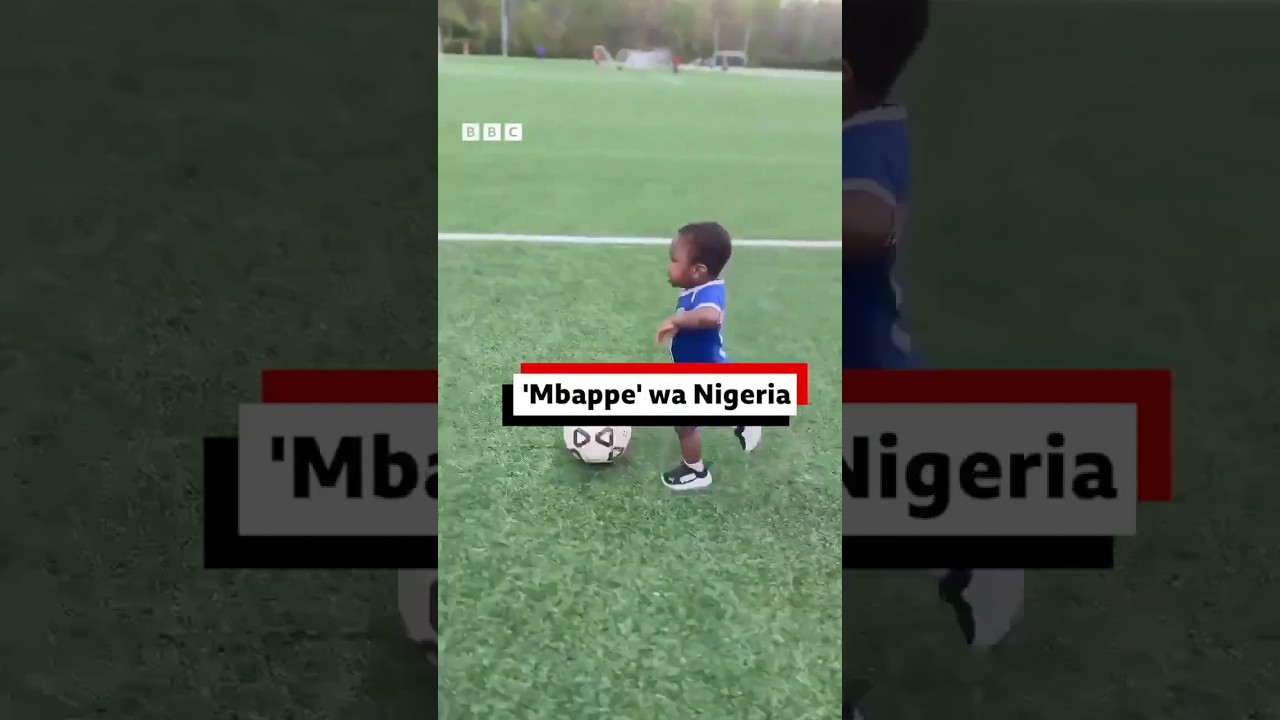 Kutana na Tobenna, mwanasoka mahiri mwenye miaka mitatu Nigeria