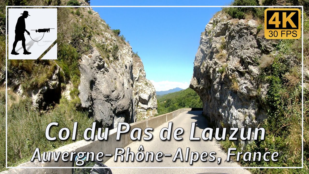 Col du Pas de Lauzun, Balcony Road D70, Drôme, Auvergne-Rhône-Alpes, France - by motorcycle
