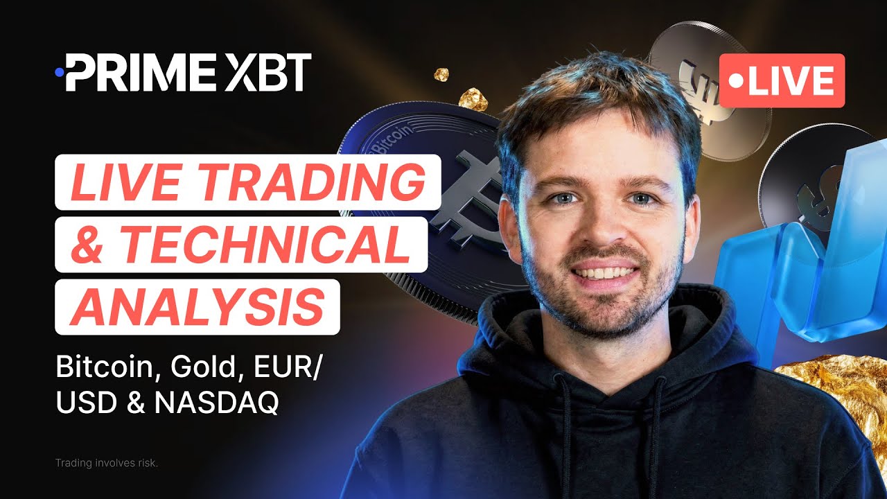 Crypto, gold and FX, what's the next big move? | PrimeXBT Live Trading & Market Analysis