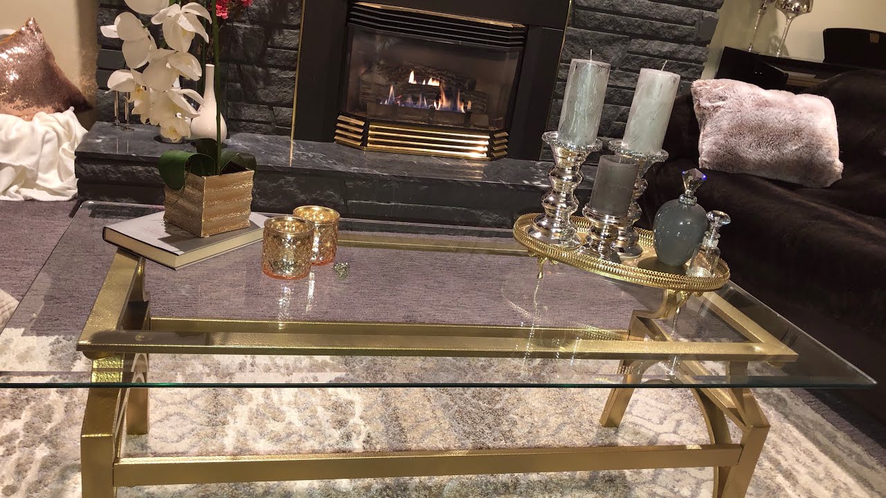 DIY Home Decor Ideas/ DIY Glam Cofee Table Makeover