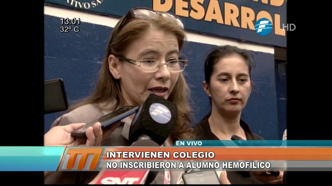 Intervienen colegio por no inscribir a un alumno hemofílico