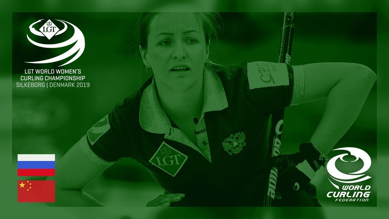 Russia v China - round robin - LGT World Women's Curling Championships 2019