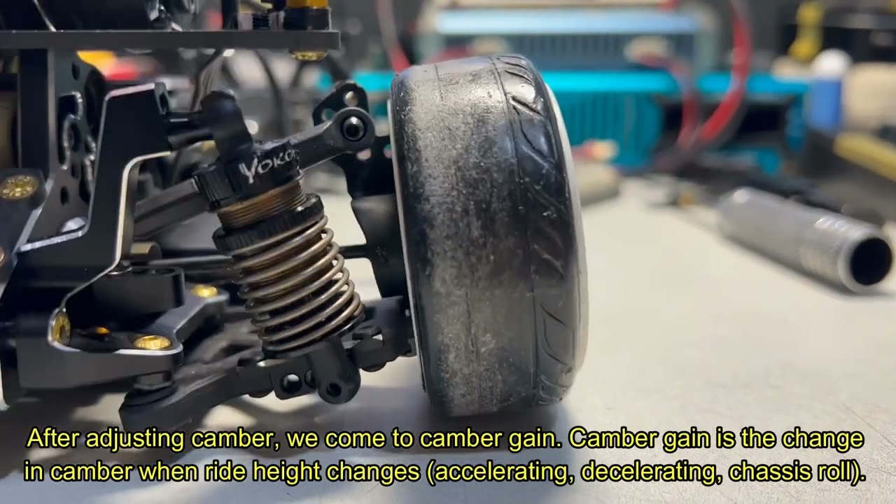 Rear Camber Gain guide for Yokomo RC drift car