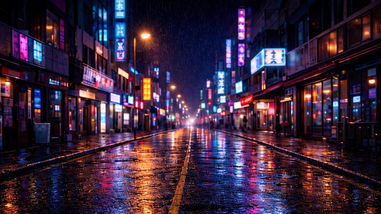 Chasing Neon Ghosts — Emotional Deep House Night Drive