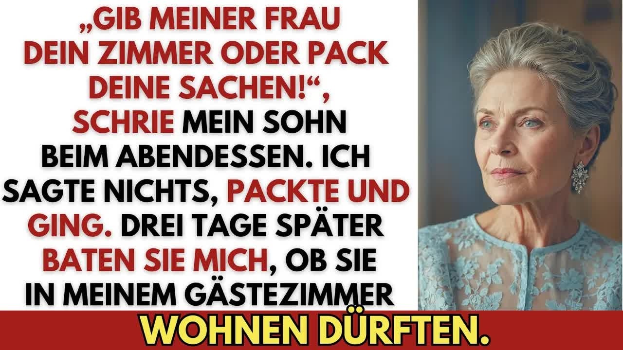 Mit dem Erbe meines Mannes kaufte ich einen Hof – doch mein Sohn schickte mich in den Geräteschu