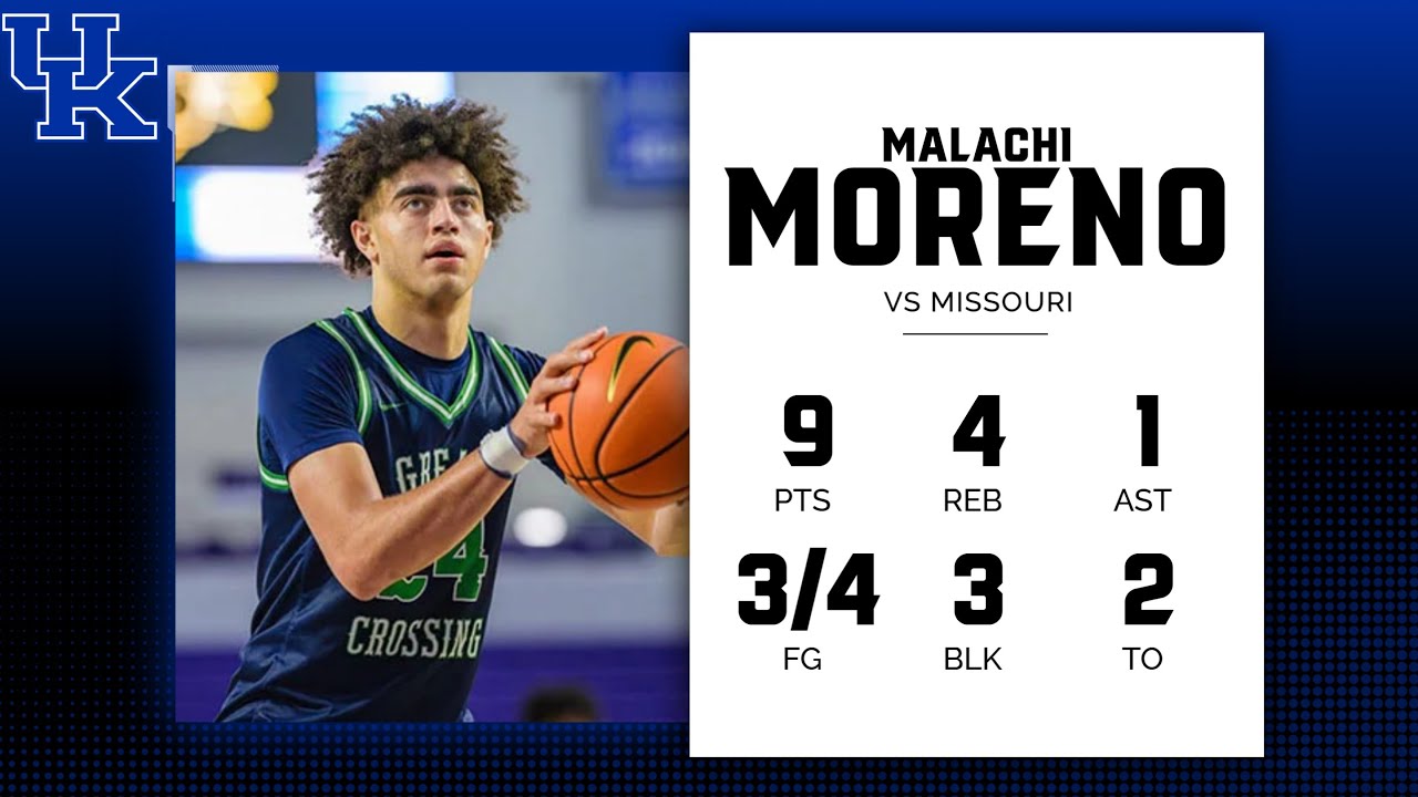 Malachi Moreno Condensed Tape vs Missouri (07/01/26)